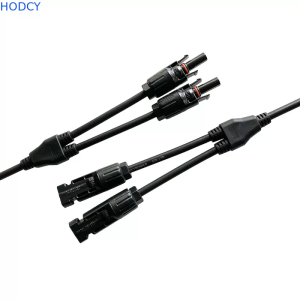 Y Branch Connector 2 To 1 Solar Panel Connector cable For Solar System