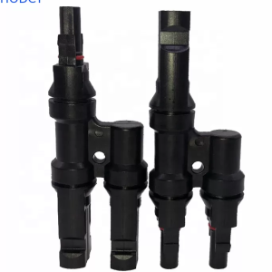 TUV certified waterproof solar pv connector solar connector T type 2 to 1