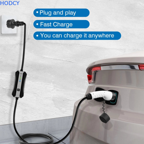 Portable Electric Car Charger 16A/32A Type 2 (IEC 62196-2) Fast Portable Charger for Home - Image 3