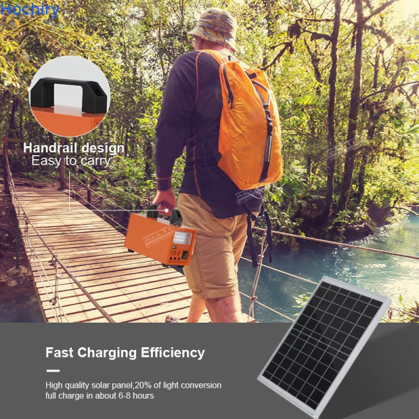Household and Outdoor Small All In One Solar Energy Systems Portable Solar Power Generator Station - Image 4